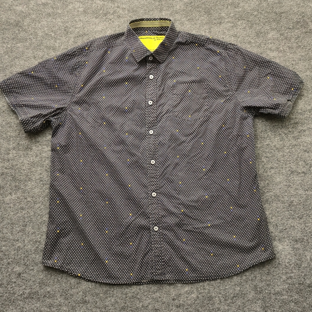 LIMITED EDITION Descendant of Thieves XL Short Sleeve Polka Dot Shirt